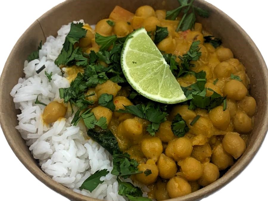Curry de garbanzos
