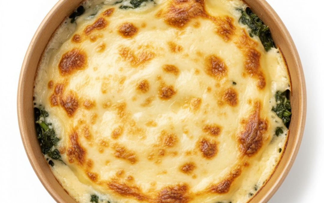 Lasaña de espinacas