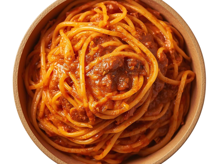 Espaguetis con boloñesa vegana