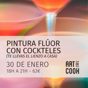 Taller de Pintura Fluorescente con cocketeles