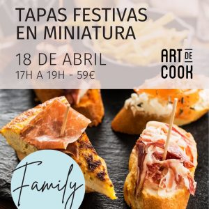 Tapas festivas en miniatura