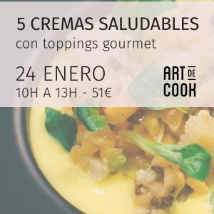 5 Cremas saludables con toppings gourmet
