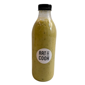 1 L de crema de alcachofa con shitake