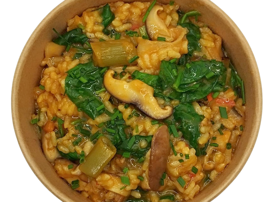 Arroz largo integral salteado