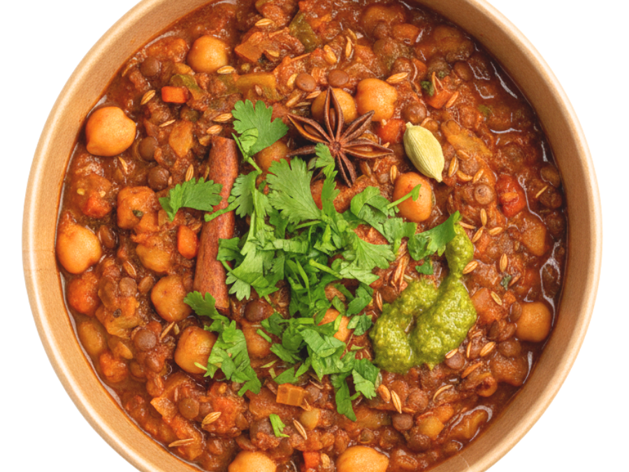 Guiso de legumbres estilo Marroquí