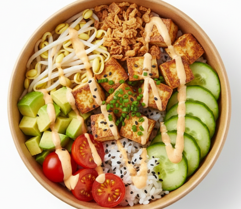 Poke de tofu