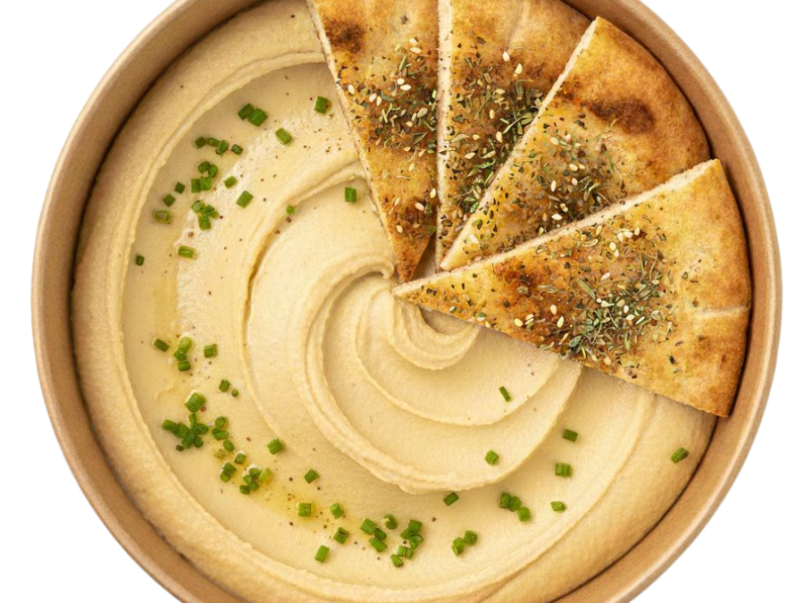 Hummus de zanahoria asada con ajo