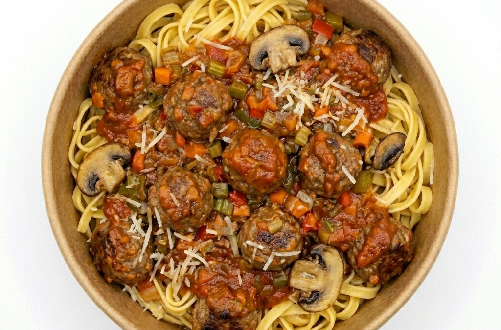 Albóndigas veganas de soja