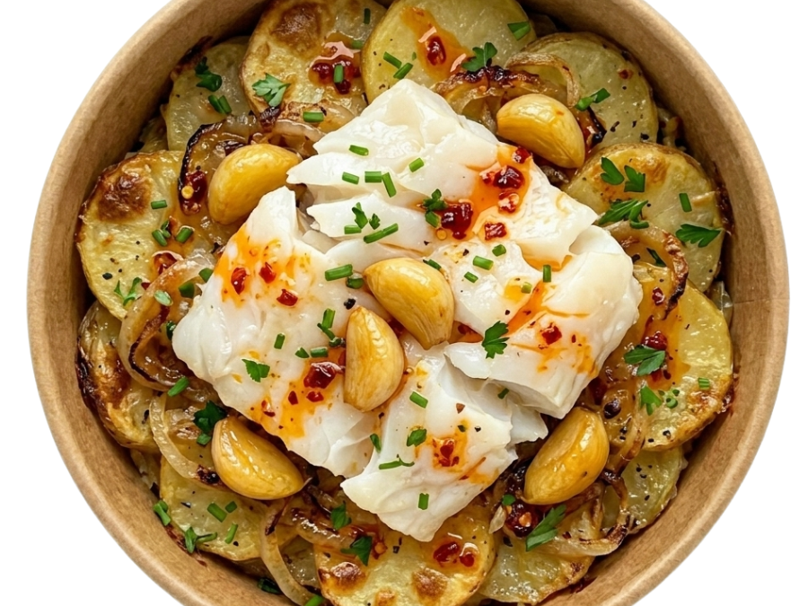 Bacalao a baja temperatura