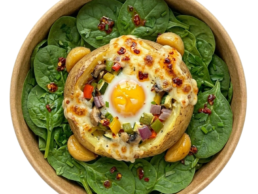 Patata rellena