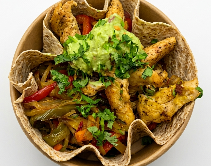 Fajitas de  pollo
