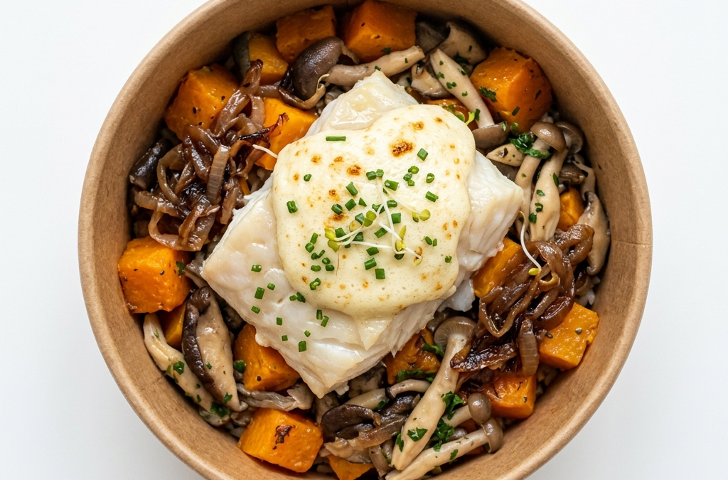 Bacalao a baja temperatura