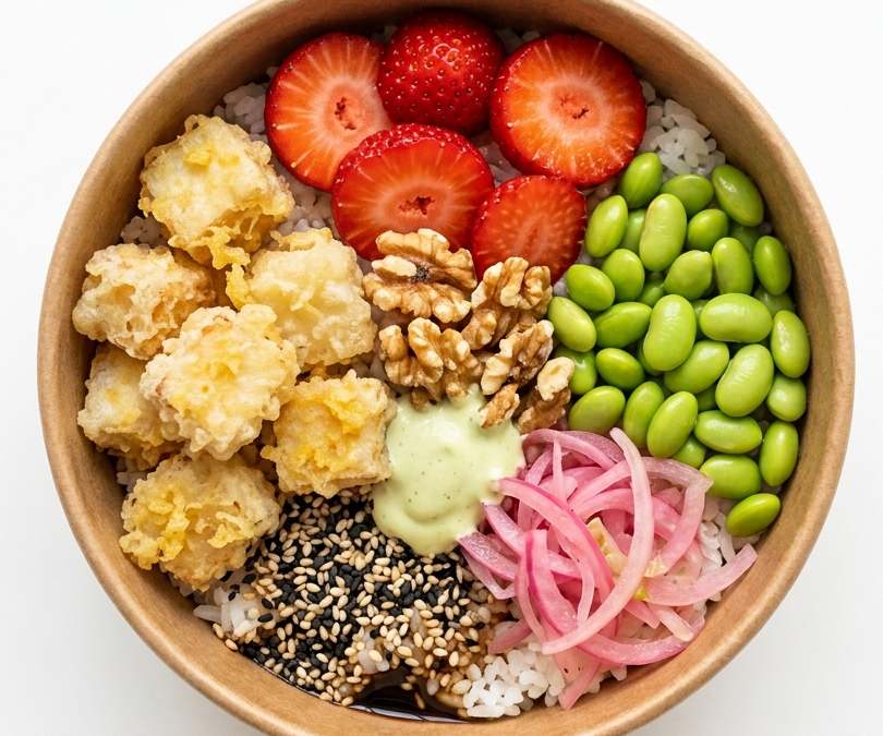 Bowl con tofu