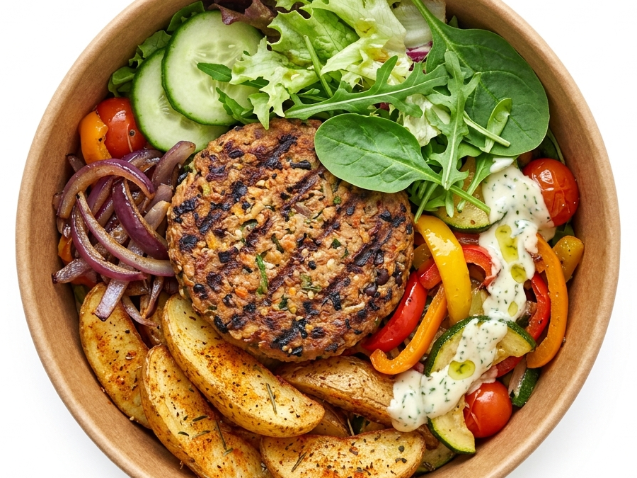Hamburguesa vegetal