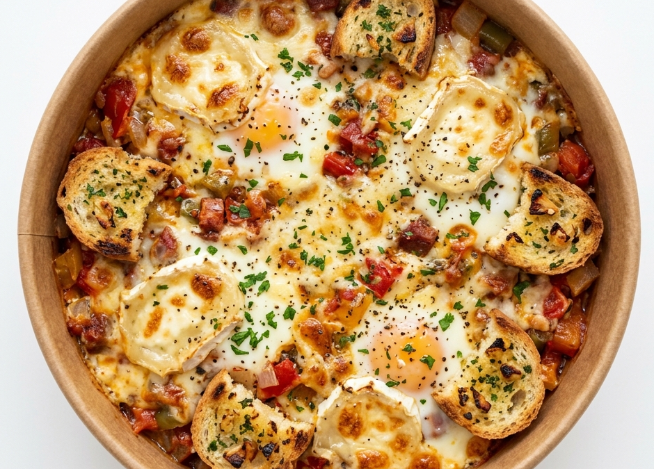 Huevos al plato_