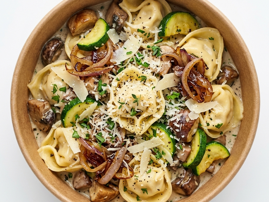 Pasta fresca rellena