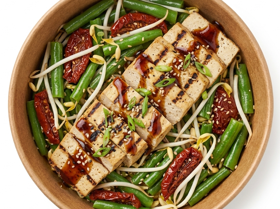 Tofu plancha