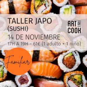 Taller de Sushi en Familia